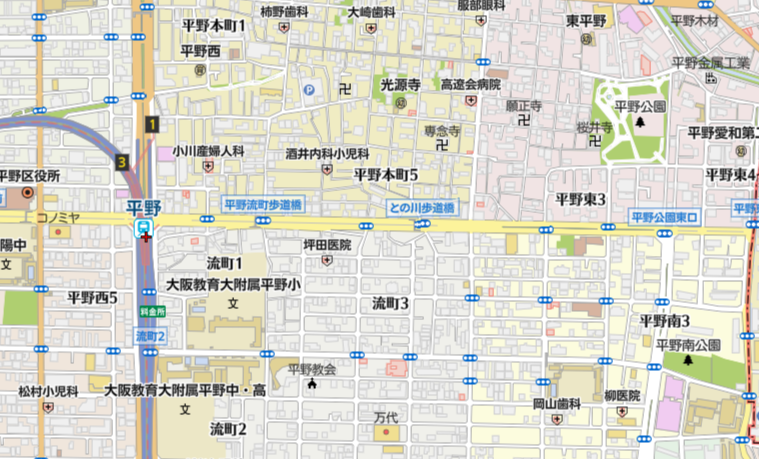 2025年7月　大阪市平野区の物件